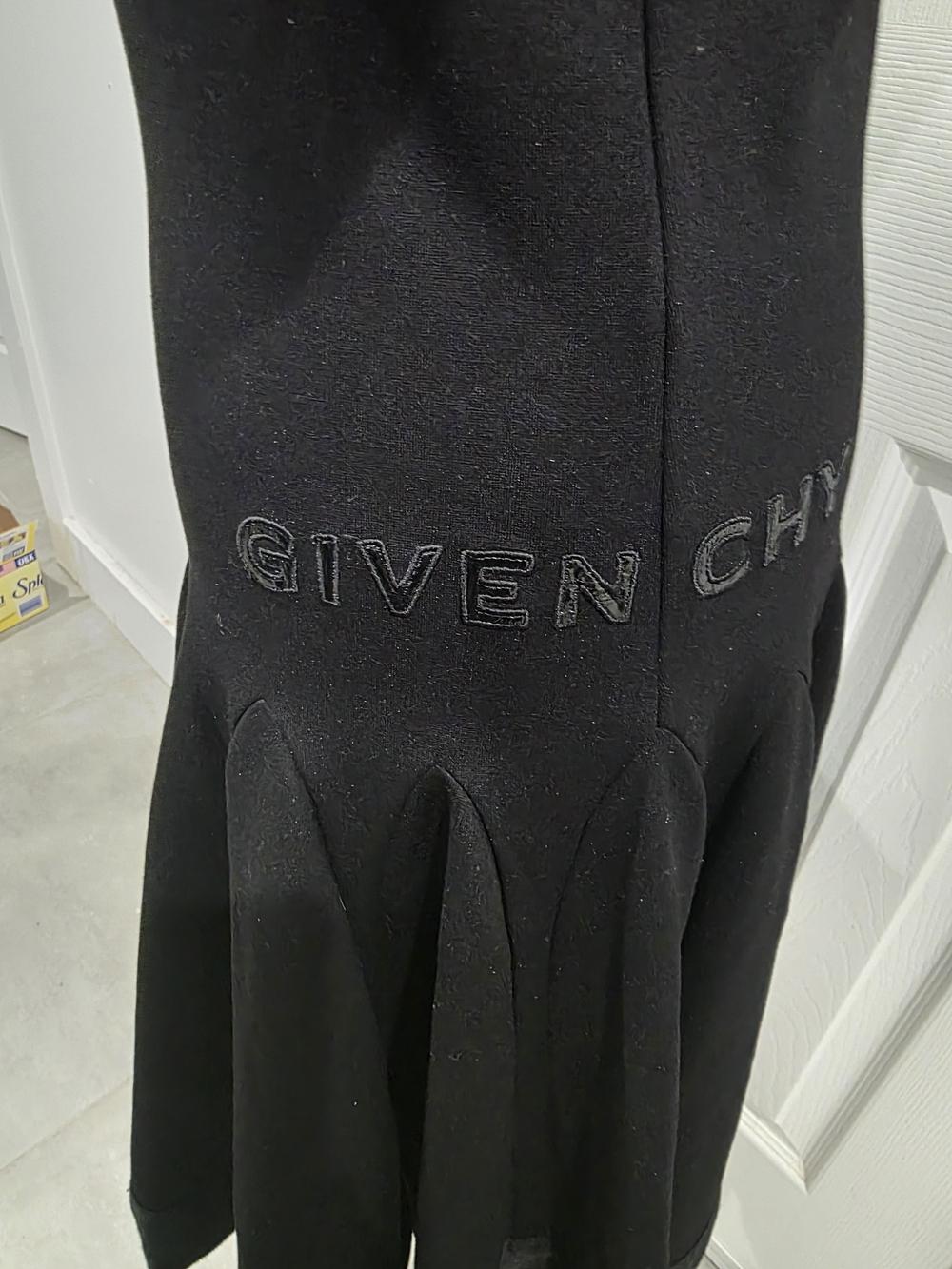 Givenchy dress featuring a contemporary design, a ruffled skirt, and a subtle pr - Picture 2 of 11